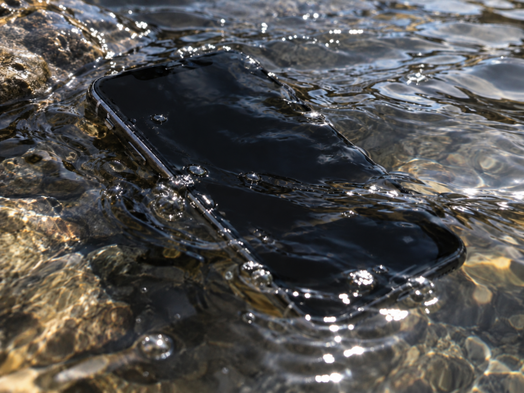 iphone in water gevallen