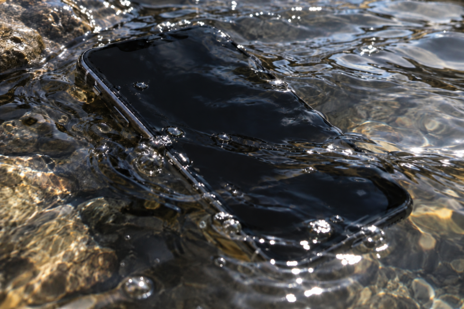 iphone in water gevallen